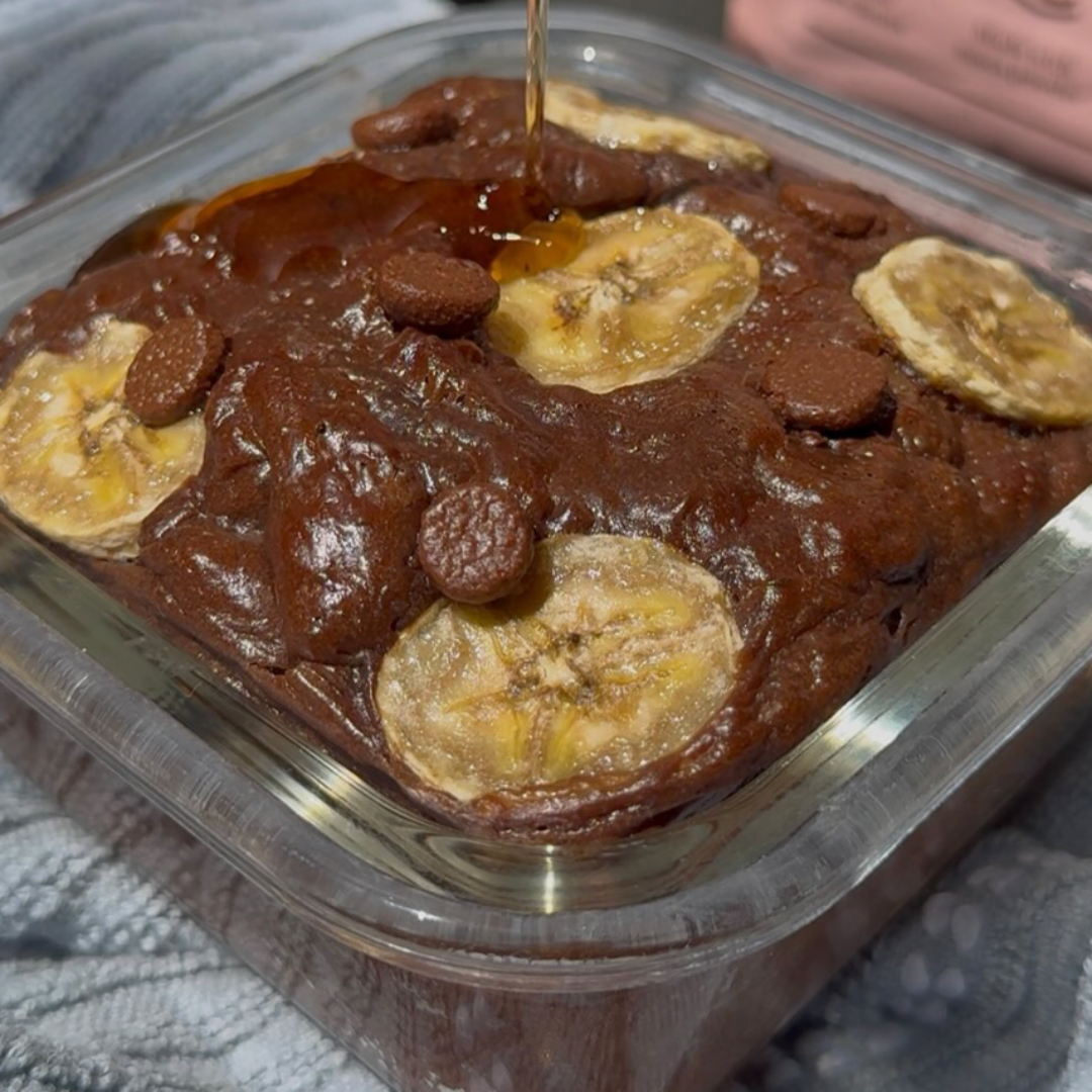 Chocolate &amp; Banana pancake bowl